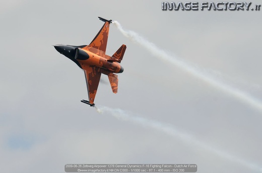 2009-06-26 Zeltweg Airpower 1278 General Dynamics F-16 Fighting Falcon - Dutch Air Force